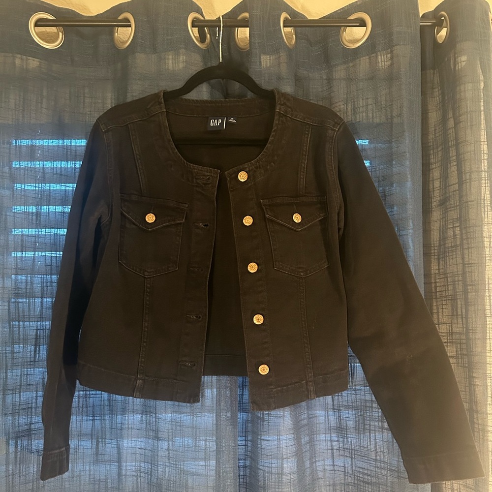 Gap Black Denim Jacket